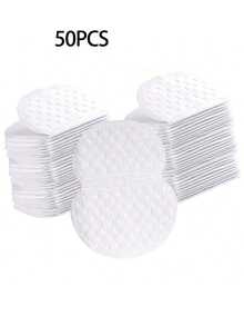 50/80 buc/set de unică folosință, material nețesut, plasture invizibil anti-transpirație, plasture anti-transpirație alb minimalist pentru axile, pentru prevenirea transpirației de lungă durată și eficientă, absorbția invizibilă a transpirației, sub axilă pentru confort, plasture anti-transpirație, pentru călătorii în aer liber, pentru femei și bărbați, îngrijire corporală pentru călătorii, sport, exterior, vară