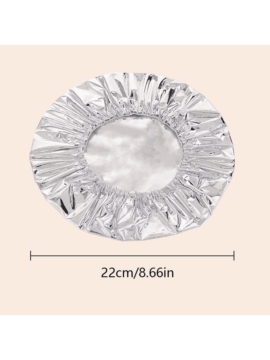 50 قطعة من أغلفة الألومنيوم القابلة لإعادة الاستخد...