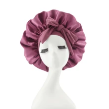 1 Pc Luxurious Satin Silk Cap With Adjustable Ties - Lightweight Hair Care Cap For All-Night Comfort, Hair Care, Close Fit, Perfect For Long, Curly Or Braided Hair Stylish And Comfortable Unisex Nighttime Hair Care
