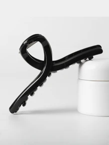 4pcs/1pc Fashionable Soft Silicone Hair Claw, Durable Anti-Fall Protective Hair Clip, Suitable For Gifts, Vacation, Photography Hair Accessories Fall Claw Clip Fashion Hair Clip Autumn Hair Clutch Winter Accessories Bows