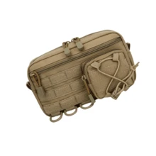 Commute, Outdoor Travel, Medical First Aid Pouch, Hanging Bag, Square Bag, Phone Bag, Multi-Functional Tactical Waist Pack