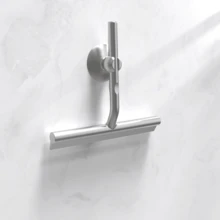 1pc Silicone Squeegee For Shower Glass Doors, Living Room Floor Tabletop Cleaning Cleaner Cleaning Squeegee - Perfect For Home And Commercial Use, Home Bathroom Floor Mirror Cleaner, Silicone Shower Squeegee, Cleaning Tool For Home, Kitchen, Bathroom & Car - Multicolor - View 15