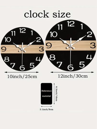 Wandklok Modern 2024 view 6