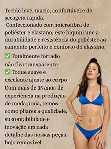 DEEPLY Plain Triangle Bikini Top With Adjustable Straps - High-Cut Asa Delta Thong Panties - Spring/Summer - Army Green - View 6