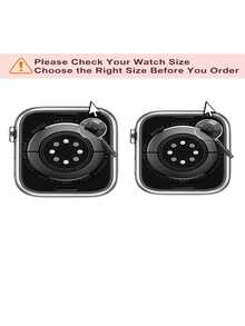 1 件编织手链带 38/40/41/42/44/45/49 毫米弹性单圈 7 系列 SE 3 6 Ultra 8 智能手表表带配件/节日礼物/生日礼物/复活节完美礼物 - 彩色 - 查看 10