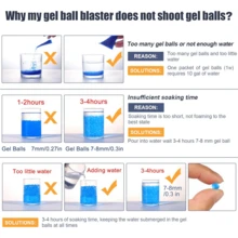 AUG Electric Gel Ball Blaster – Outdoor Toy Gun For Perfect For Park Battles & Backyard Adventures! – Perfect Gift For Birthdays, Easter, Halloween, Thanksgiving, Etc. (Water Bullets Not Included) - Multicolor - View 3
