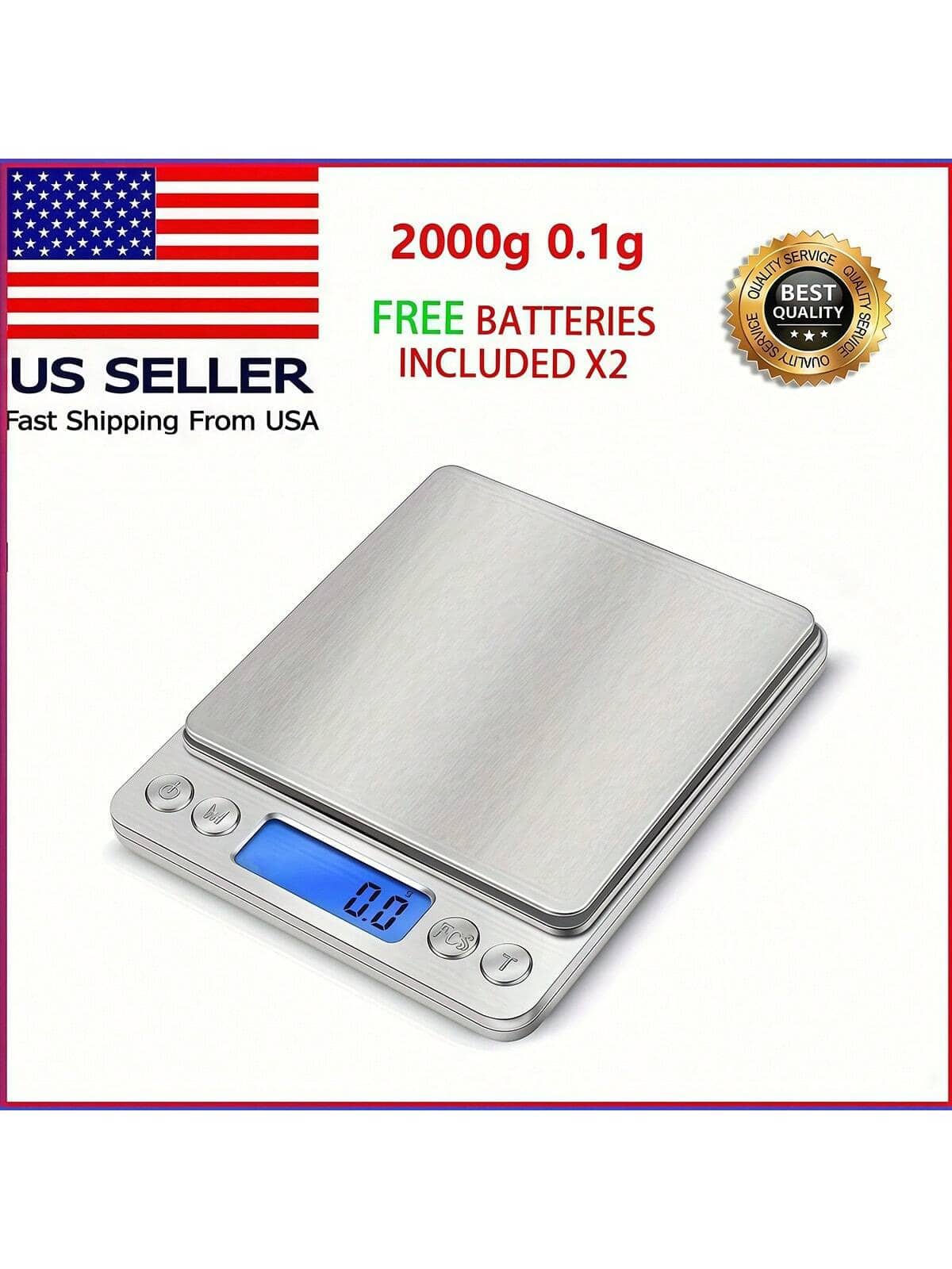 High Precision Electronic Scale Pocket Scale Gold Jewelry G Scale Miniature Electronic Scale Kitchen Scale - Multicolor - View 1