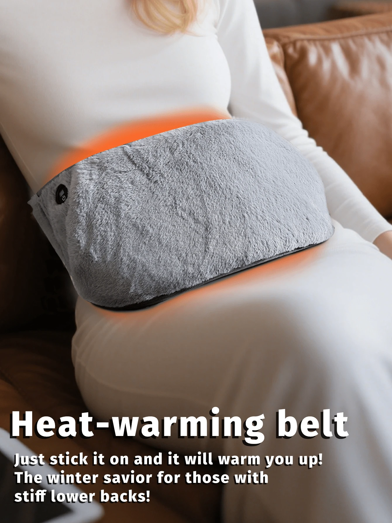 1条经典灰色石墨烯加热腰带，二合一设计，USB供电移动加热垫，3档温度设置，柔软天鹅绒材质，智能温控器，可加热腰部和手部，便携易用，适合办公室和家庭使用，是送给女友/父母/朋友的理想圣诞节/万圣节/生日礼物，也适合作为保暖、闺蜜节、送给小狗、狂欢节、春夏礼物、伴娘礼物、房间/卧室装饰、海滩、旅行、男女皆宜、度假礼物。 - 彩色 - 查看 1