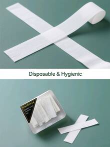 1 Box Approx. 1000pcs Eyelash Perming Pads, Keratin Eyelash Lift Thin Film Pads, Eyelash Curling & Fixing Pads - White - View 4