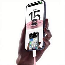 Compatible With IPhone17/16/15 USB C Fast Charger Cable,USB-C To Type C Charging Data Cable (3.3/6.6/10 Feet Long Nylon Braided Cord) For Indoor/Outdoor/Travel And Car Use,60W~18W Fast Charging,Compatible With IPhone17/16/15/Pro/Pro Max/IPad,Compatible With Samsung,Compatible With Xiaomi/~Android Mobile Phone Chargers Cord