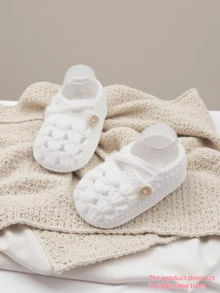 Handgestrickte Strick-Beinwärmer für Babys, Innen-Vorläufer-Lauflern-Stiefelchen