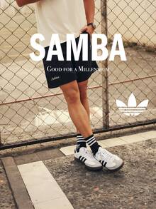 Adidas Samba OG Premium Sneakers, Timeless Retro Trainers In Fall Tones, Leather & Suede Construction, Low-Top Casual Sneaker For Outdoor, Sports, Sambas For School And Work, Daily Shoes For Skate Outfit - 白色 - 查看 8