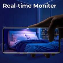 1pc Mini Full HD Wireless Camera, Supporting 2.4G WIFI Connection, High-Definition Night Vision, Remote APP Viewing, Loop Recording Function, Portable Design, Easy Installation, Small And Compact, USB Power Supply, Suitable For Home And Office Security Protection. - Black - View 7