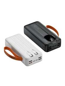 Power Bank Charger 30000mah Super Fast Portable 22.5w - 白色 - 查看 9