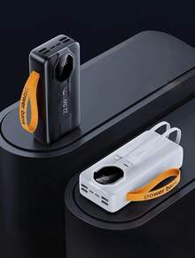 Power Bank Charger 30000mah Super Fast Portable 22.5w - Color aleatorio - Ver 2