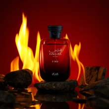 Rasasi Hawas Fire Eau De Parfum Spray 100ML(3.4 Oz) - Bold Long Lasting Arabian Perfume For Men With A Fiery Essence - Indulge In A Luxurious Perfume Men That Captures Masculine Elegance And Strength - 紅色 - 查看 3