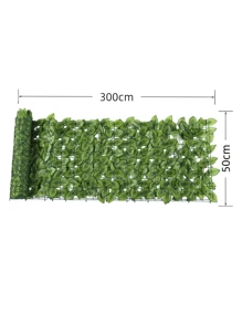 Nejlue Artificial Flowers/Plants1111 Home & Living 1pc 100*300cm Artificial Lvy Privacy FenceScreen-Plastic Faux Hedge Leafand Vine Privacy Screening PanelsFake Greenery Foliage Fence UVProtected For Home GardenBalcony Wall Patio Yard WeddingBackyard Jungle Theme PartyBirthday Porch Christmas GiftLeaves Backdrop Indoor OutdoorDecor,Christmas Decorations.