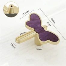 1 buc stil nordic aliaj de zinc desen animat libelulă albină mânere sertar dulap mânere mobilier cameră copii mânere comodă dulap ușă mânere mobilier mâner ușă hardware - Multicolor - Vizualizare 17