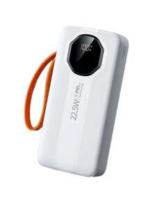Power Bank Charger 30000mah Super Fast Portable 22.5w - 白色 - 查看 1