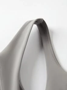 361degree Women's U-Neck Widetrap Wireless Front Zip High Elastic Sports Yoga Bra Camisole, Suitable For Periods, Can Be Worn Outerwear, Zipper With Buckle To Prevent Falling Off, Versatile, High Elastic Breathable Durable Fade-Resistant Fabric, X-Back Design Prevents Sagging And Shock, Stable And Non-Slip, Suitable For High-Intensity Running, Yoga, Fitness, Christmas Atmosphere, New Year Outfit, Daily Wear