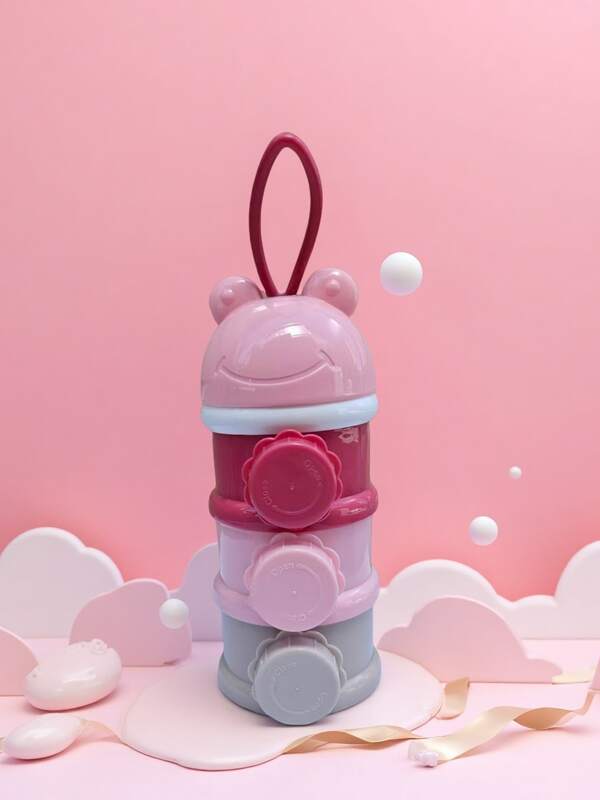 Portable Baby Milk Powder Box, Outdoor Baby Food Storage Can, Sealed Moisture-Proof Milk Powder Can, Compartments And Packaging Box