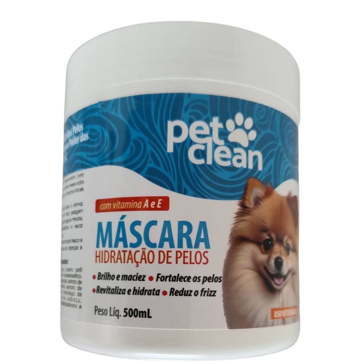 Máscara De Hidratação Soft Line Pet Clean 500mL Cães Gato Cachorro