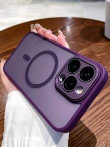 奢华磨砂外壳无线充电防震外壳适用于 Apple 17 16 15 14 13 12 11 Pro Max 带半透明装甲保护套