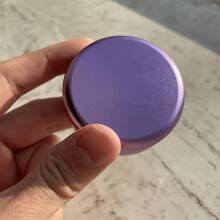 1 pieza/55mm Caja de almacenamiento de tabaco de aleación de aluminio - Impermeable, compacta y portátil, caja de almacenamiento de metal de bolsillo, a prueba de olores, a prueba de humedad y hermética, con tapa con bisagras, fácil de transportar, ideal para preservar cigarrillos, café y artículos pequeños