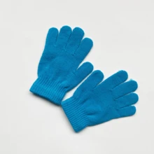 男女通用针织弹力手套，适合春、秋、冬季佩戴（7.87 英寸 x 4.33 英寸）。全指针织弹力手套，内衬弹力保暖，适合寒冷、刮风下雨天气。多种颜色可选，可搭配不同服饰，满足个人喜好。这款手套弹性极佳，佩戴舒适，活动自如，同时又能提供出色的保暖效果，是节日、情人节及其他节日的理想礼物。