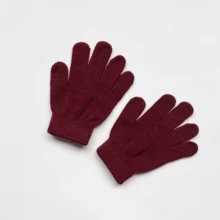 男女通用针织弹力手套，适合春、秋、冬季佩戴（7.87 英寸 x 4.33 英寸）。全指针织弹力手套，内衬弹力保暖，适合寒冷、刮风下雨天气。多种颜色可选，可搭配不同服饰，满足个人喜好。这款手套弹性极佳，佩戴舒适，活动自如，同时又能提供出色的保暖效果，是节日、情人节及其他节日的理想礼物。