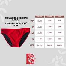 Combo 3 Men's Slim Swim Trunks 6cm Side Diandrher - Terracotta, Brown And Nude - 彩色 - 查看 8
