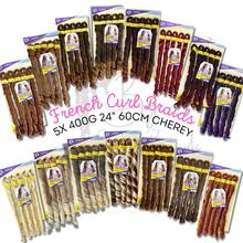 Jumbo Hair For Braiding French Curl Braids 400g - 駝色 - 查看 10