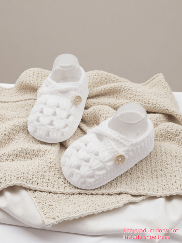 محارم ساق الرضيع المحبوكة باليد ، أحذية الداخلية للرضيع قبل المشي