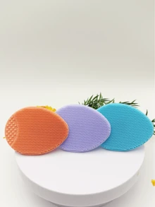 1/2/3/5 件硅胶洁面刷套装，含去角质霜，深层清洁毛孔，柔软刷毛，黑头和痤疮护理，舒适头皮按摩，面部和身体清洁，婴儿材质，护肤