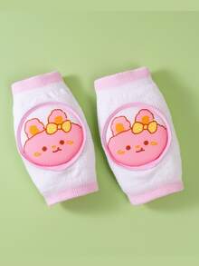 Rodilleras de bebé con diseño de animales de dibujos animados - Mangas protectoras transpirables para gatear y caminar, calentadores de piernas para bebé antideslizantes y antiimpacto (diseño adorable) - Multicolor 1 - Ver 12