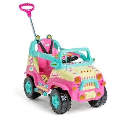 Carrinho De Passeio e Pedal Infantil Diipi Rainbow - 1026CAL