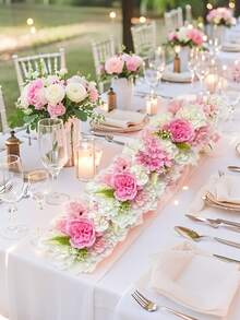 Vòm hoa hồng trắng trang trí tường thanh lịch, chất liệu nhựa bền, thích hợp cho đám cưới và chụp ảnh lộng lẫy, ngày Valentine, trang trí phòng, phông nền vòm đa năng bằng hoa nhân tạo. - nhiều màu - Xem 5