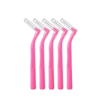 10 件成人 L 型斜角牙间刷，牙线清洁，牙套，儿童和成人牙缝清洁 - 彩色 - 查看 8