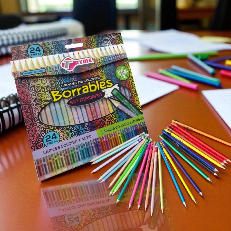 Colored Pencils - Multicolor - View 1
