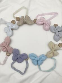 Schleifen-förmige Vorhangclips, rosa Vorhangclips, dekorative Vorhangseile, Vorhangclips, einfach und süß, moderner minimalistischer Stil Vorhangclips, geeignet für Vorhangaufbewahrung