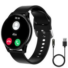 Smartwatch con llamada/marcación inalámbrica, múltiples recordatorios de aplicaciones, adecuado para hombres y mujeres, reloj deportivo, fondo de pantalla personalizable, control de música, compatible con iOS/Android