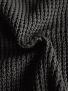 GRDR 男士休闲提花针织圆领长袖毛衣