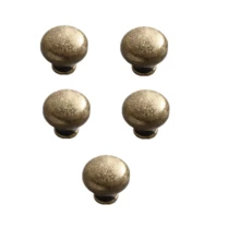 1 pieza/5 piezas Manijas de puerta de muebles de aleación de cobre marrón vintage, perillas de cajón de níquel antiguo, tiradores de armario, herrajes de puerta de muebles de orificio único, distancia entre centros de 96 mm, 128 mm, 160 mm, 192 mm, 320 mm - Multicolor - Ver 15