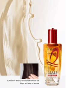 LOREAL L'Oreal Paris Elvive Extraordinary Oil, 30/50/100ml, Suitable For Color-Treated Hair, Nourishing And Smoothing, Lightweight Formula, Containing Shark Squalane And Vitamin E, Repairs Damaged Hair, Restores Shine And Softness. Enriched With Rare French Rose Oil, Suitable For Daily Use And Styling Aftercare, Provides Antioxidant Protection And Strengthens Hair Barrier.