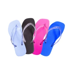 Colorful Women's Flip-Flops With Transparent Glitter Straps - Lightweight, Comfortable, Soft, Perfect For Everyday Wear - On - trắng - Xem 3