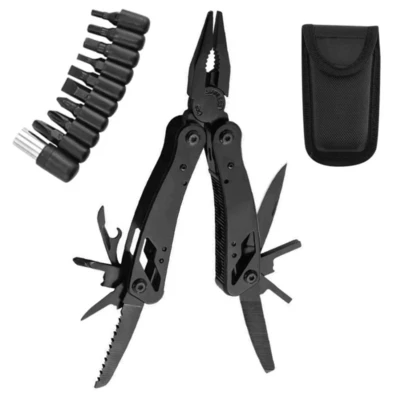 Alicate Multifuncional Dobrável Ferramentas Aço Inox