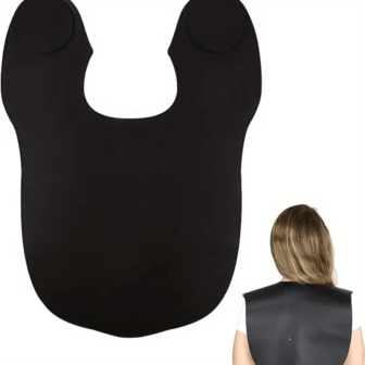 Professional Waterproof Silicone Hair Salon Cape - Hairdresser Styling Bib For Haircut, Dyeing, And Perm Procedures - Salon Quality Hairdressing Shoulder Protector With Adjustable Neck Closure (1PC)