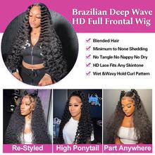 Peruca Frontal de Renda com Cabelo Misturado, Densidade de 200%, Cor Natural, Encaracolado Jerry, 13x4, Cor Natural, Peruca Frontal de Renda Encaracolada para para Uso Diário, 8-34 Polegadas, Peruca Frontal de Renda Ondulada, Cabelo Misturado Humano, Sem Cola, Pré-Cortada, Pré-Desfiada, Linha de Cabelo Natural com Cabelo Bebê, Molhada e Ondulada