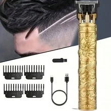 Hair Clipper Electric Pusher Haircut Machine Electric Clipper Oil Head Carving Razor For Bald Head Haircut Fast Charging Portable Hair Clipper Multifunctional Household Electric Clipper New Professional Engraving Hair Clipper