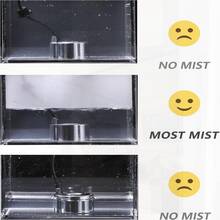 Alizzy Ultrasonic Mist Maker, Indoor Fountain Water Feature Pond Portable Reptile Fogger Air Humidifier, Halloween Cauldron Mini Fog Machine